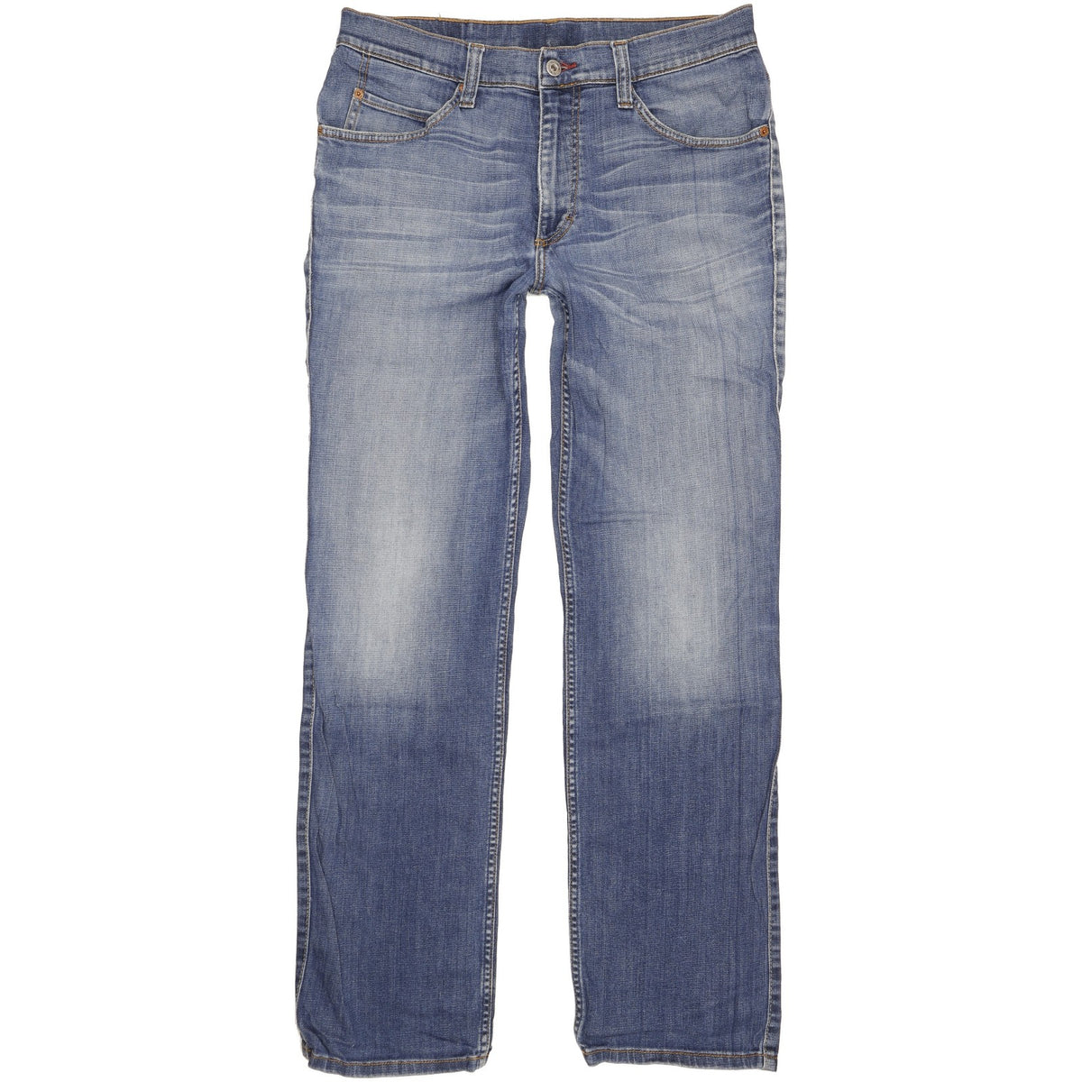 Mustang Tramper Men Blue Straight Regular Stretch Jeans W34 L33