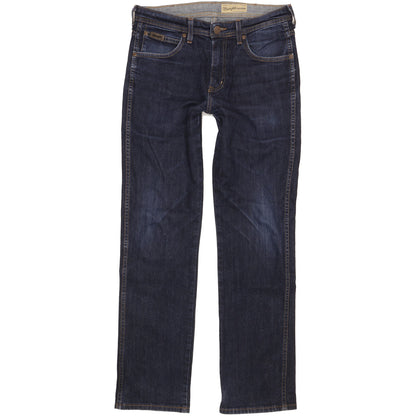 Wrangler Arizona Men Blue Straight Regular Stretch Jeans W32 L31