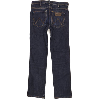 Wrangler Arizona Men Blue Straight Regular Stretch Jeans W32 L31