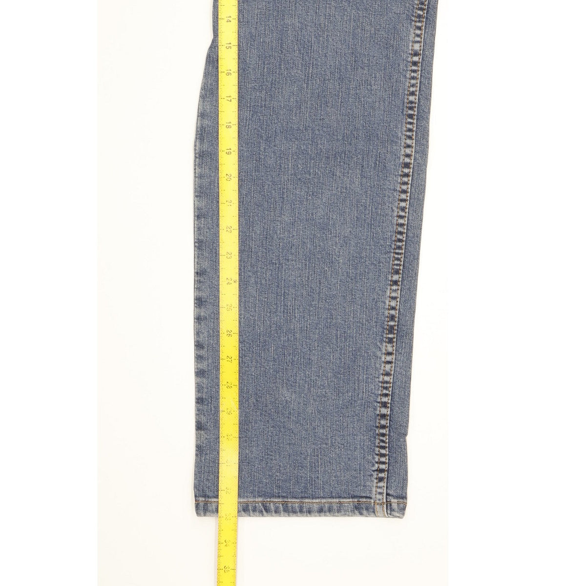 Wrangler Texas Men Blue Straight Regular Stretch Jeans W34 L33