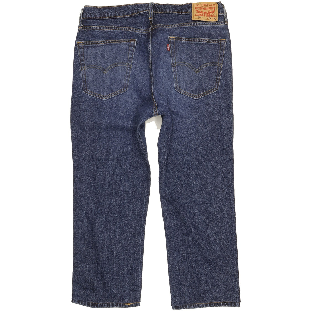 Levi's 541 Men Blue Straight Regular Stretch Jeans W36 L26