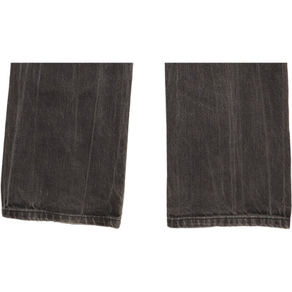 Lee Knox Men Black Straight Regular Jeans W32 L31