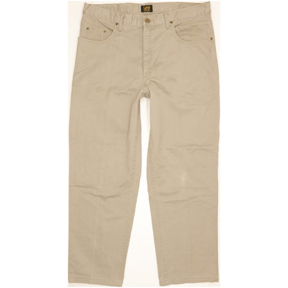 Lee Kansas Men Beige Straight Regular Jeans W38 L28