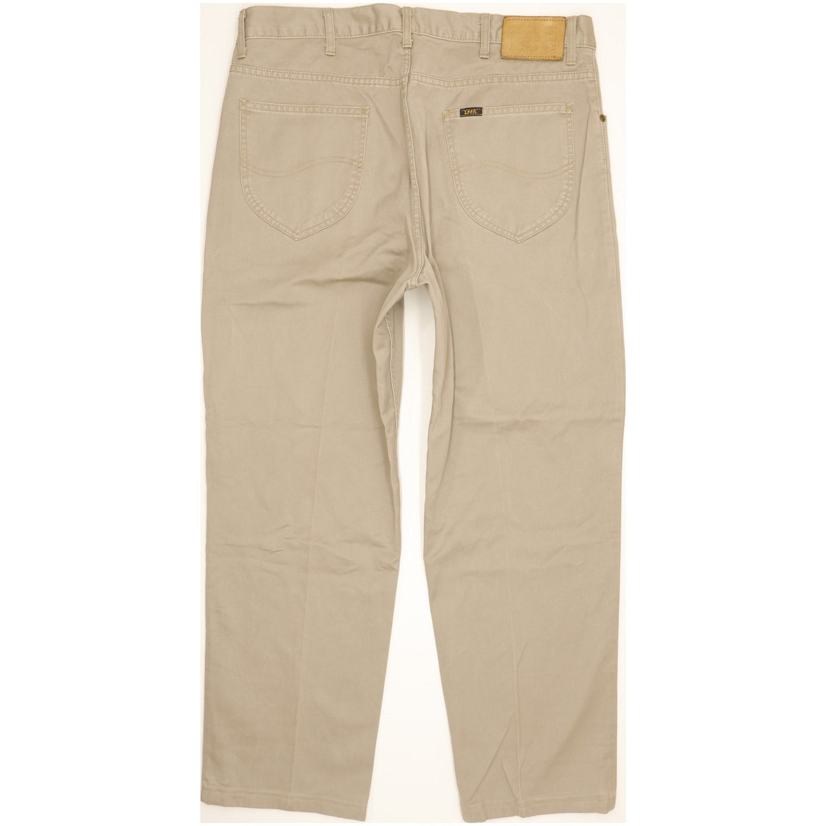 Lee Kansas Men Beige Straight Regular Jeans W38 L28