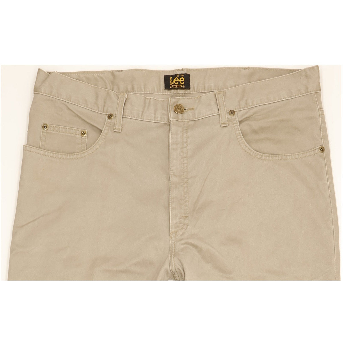 Lee Kansas Men Beige Straight Regular Jeans W38 L28