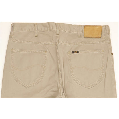 Lee Kansas Men Beige Straight Regular Jeans W38 L28