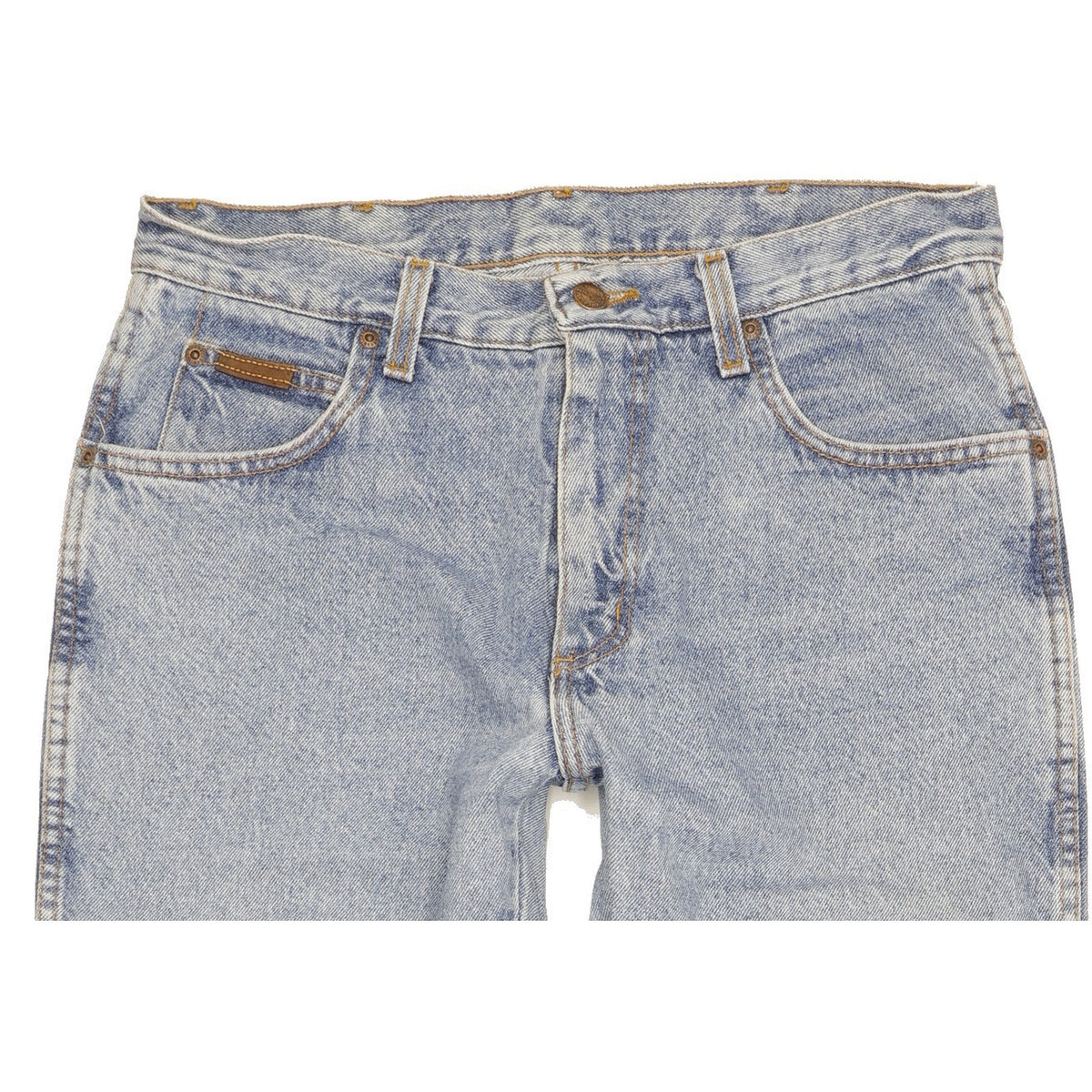 Wrangler Texas Men Blue Straight Regular Jeans W33 L32