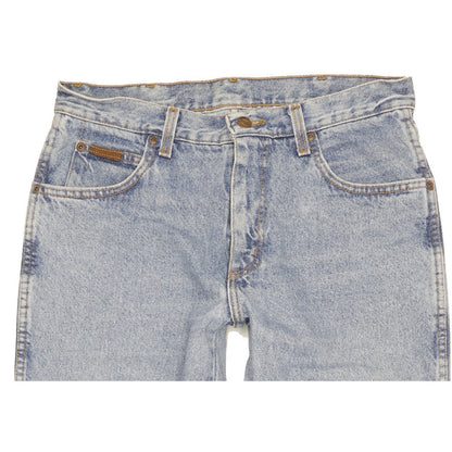 Wrangler Texas Men Blue Straight Regular Jeans W33 L32