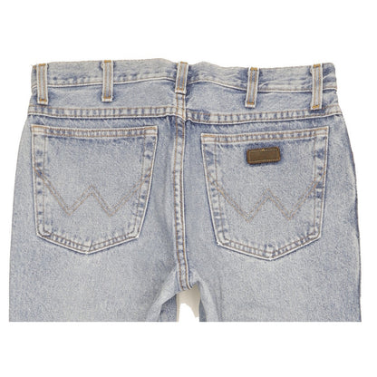 Wrangler Texas Men Blue Straight Regular Jeans W33 L32