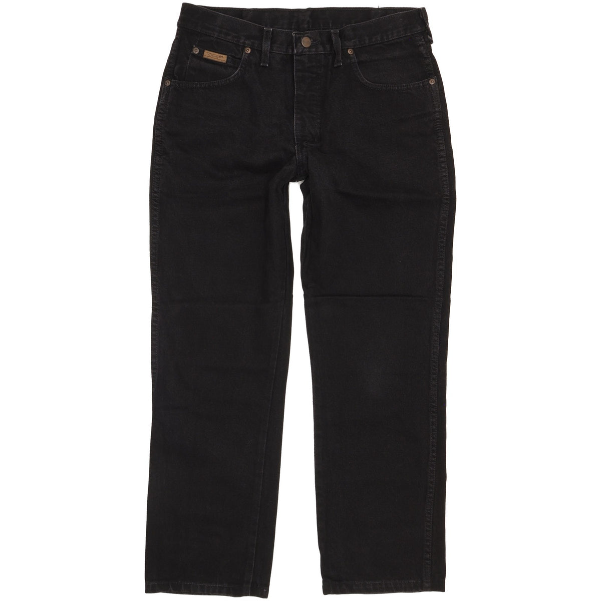 Wrangler Texas Men Black Straight Regular Jeans W32 L28