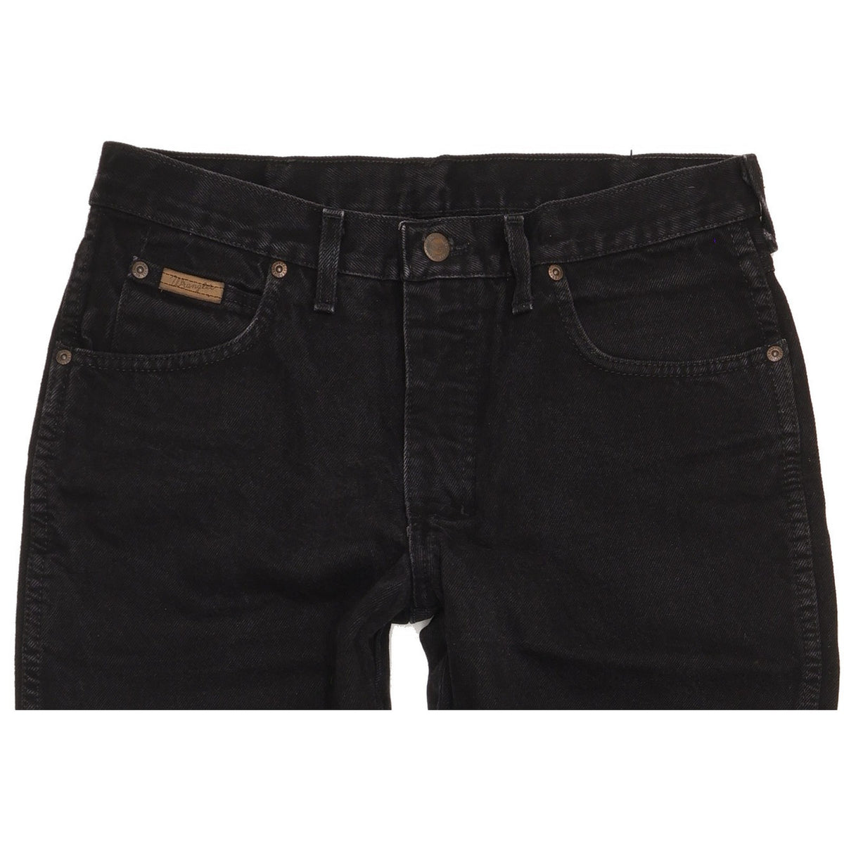 Wrangler Texas Men Black Straight Regular Jeans W32 L28
