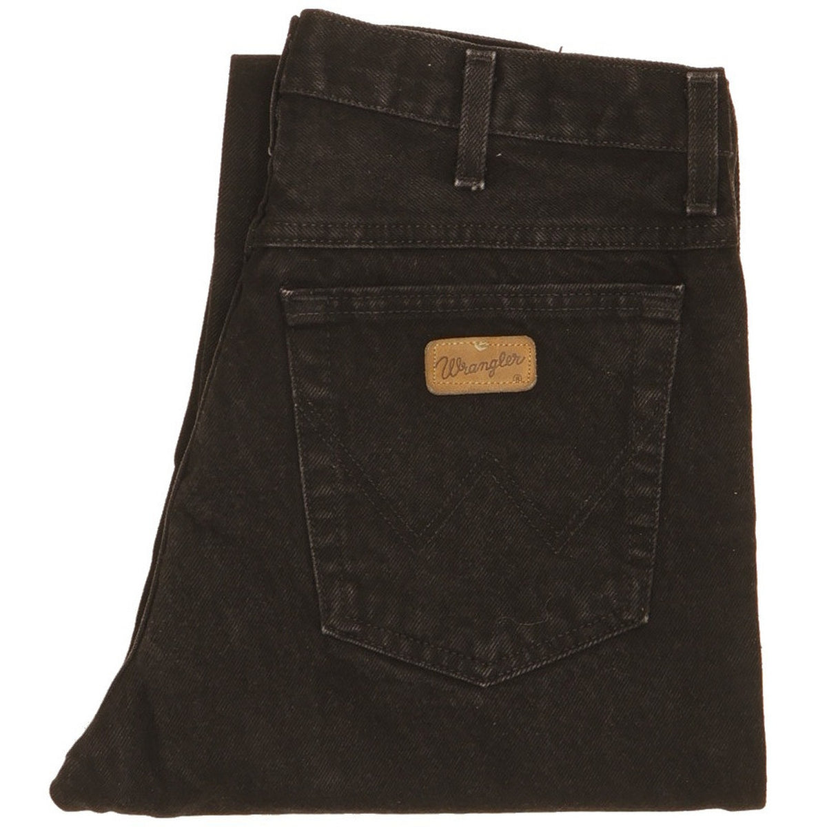 Wrangler Texas Men Black Straight Regular Jeans W32 L28