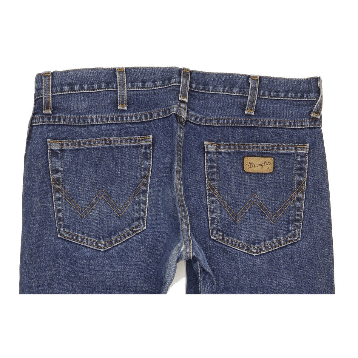 Wrangler Men Blue Straight Regular Jeans W33 L32