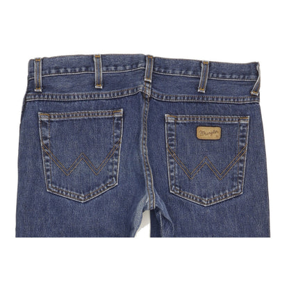 Wrangler Men Blue Straight Regular Jeans W33 L32