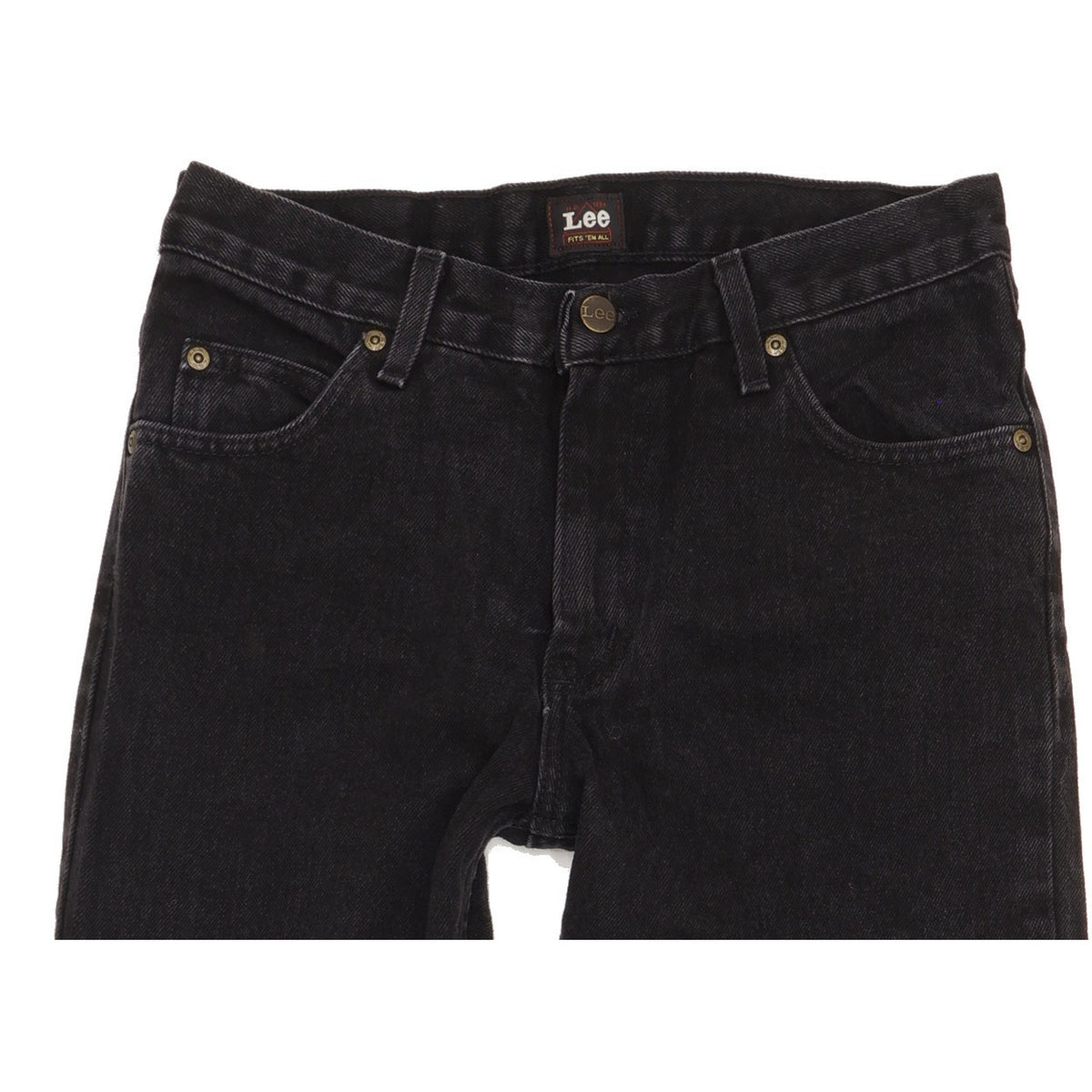Lee Brooklyn Men Black Straight Regular Jeans W30 L32