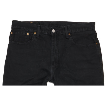 Levi's 751 Men Black Straight Regular Jeans W36 L27