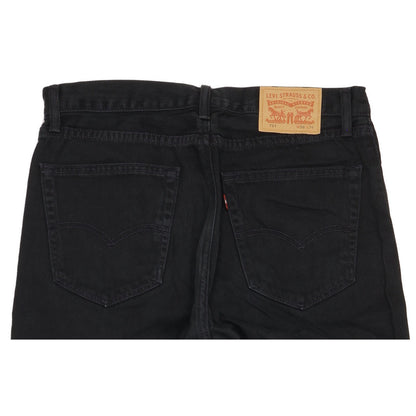 Levi's 751 Men Black Straight Regular Jeans W36 L27