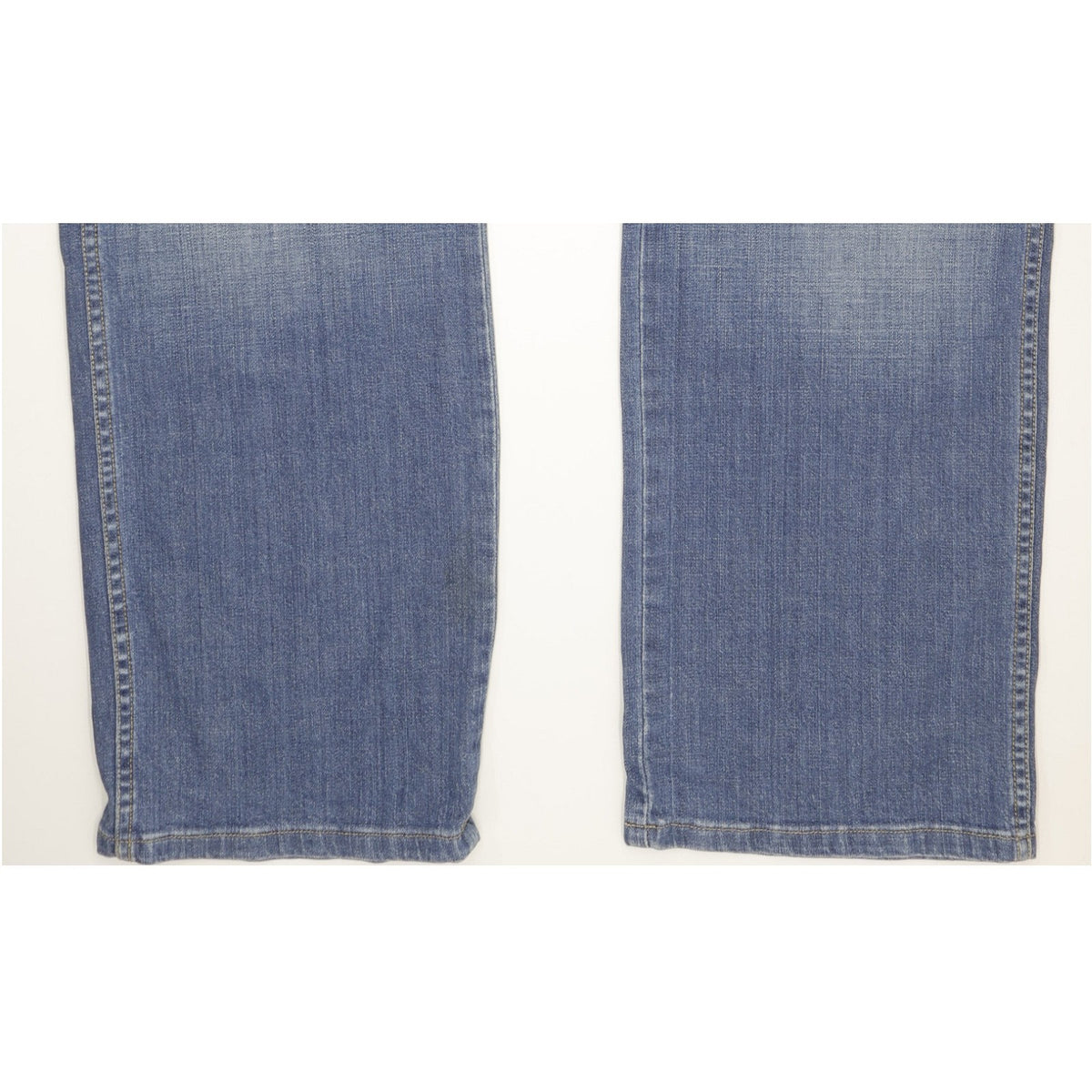Wrangler Texas Men Blue Straight Regular Stretch Jeans W44 L34