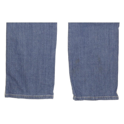 Wrangler Texas Men Blue Straight Regular Stretch Jeans W44 L34