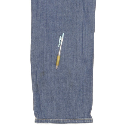 Wrangler Texas Men Blue Straight Regular Stretch Jeans W44 L34