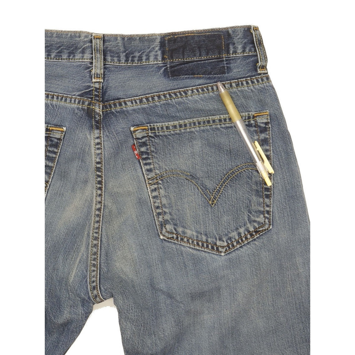 Levi's 758 Men Blue Straight Regular Jeans W30 L33