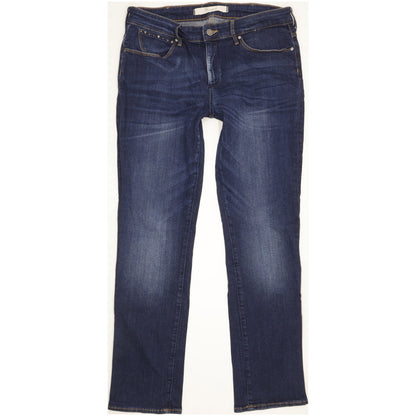 Wrangler Drew Women Blue Straight Slim Stretch Jeans W30 L29