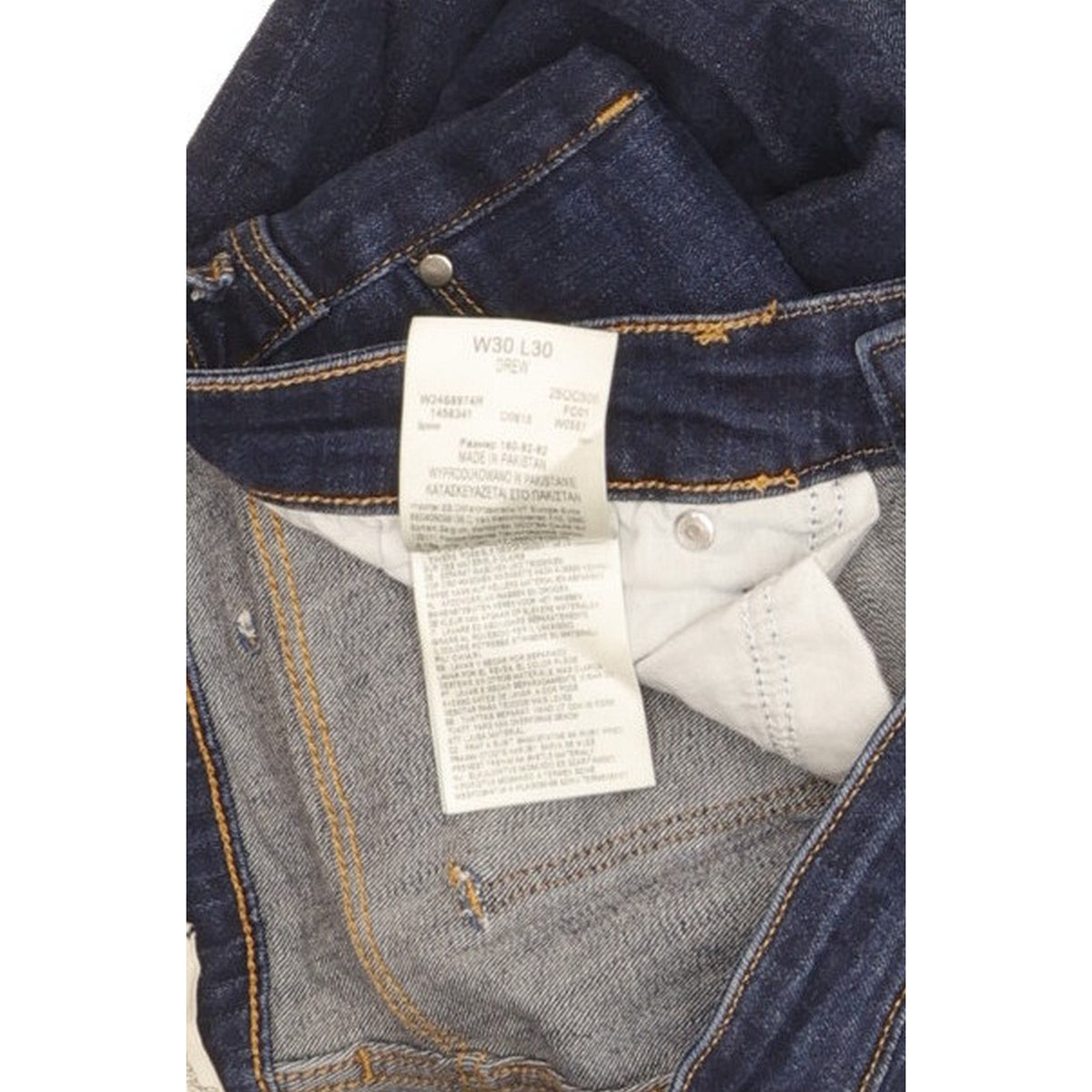 Wrangler Drew Women Blue Straight Slim Stretch Jeans W30 L29