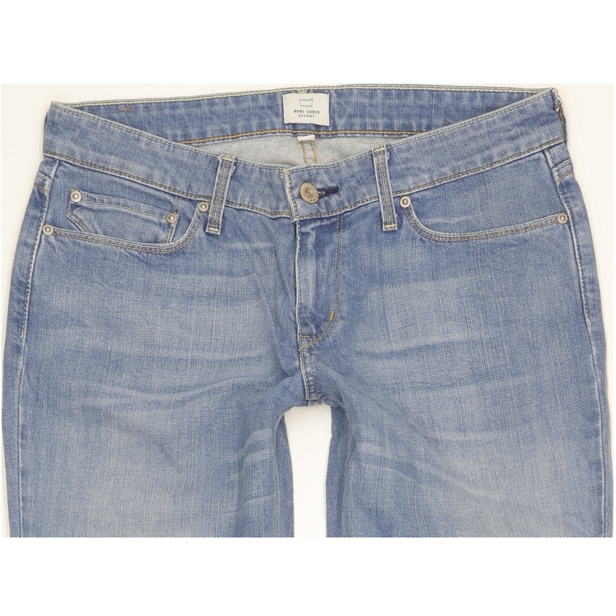 Levi's Demi Curve Women Blue Skinny Slim Stretch Jeans W29 L31