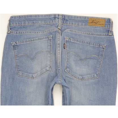 Levi's Demi Curve Women Blue Skinny Slim Stretch Jeans W29 L31