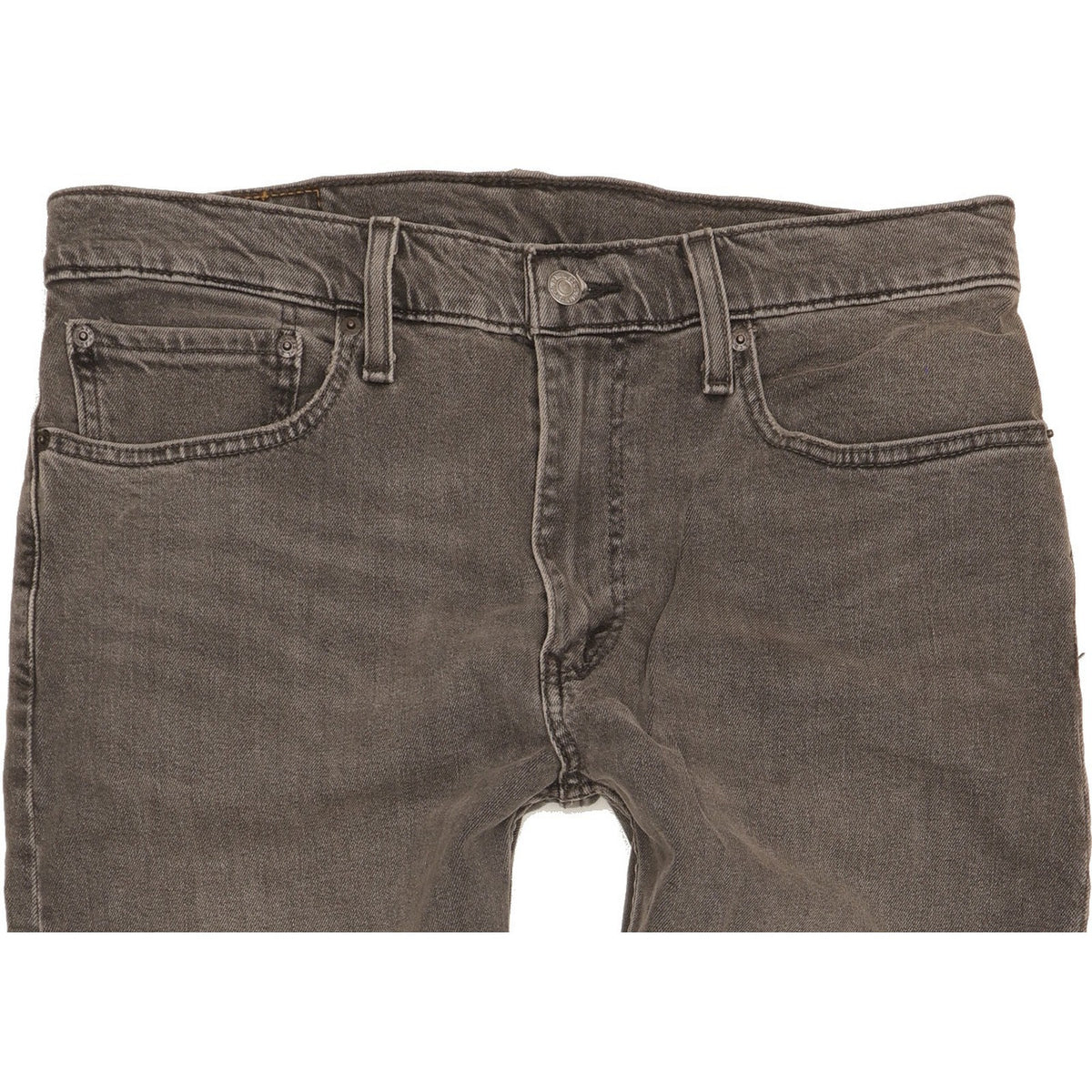 Levi's 512 Men Grey Tapered Slim Stretch Jeans W34 L31
