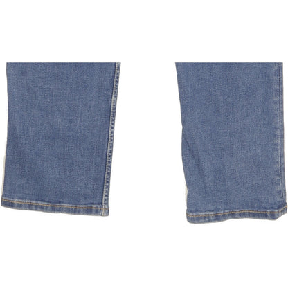 Lee Marion Women Blue Straight Slim Stretch Jeans W28 L30