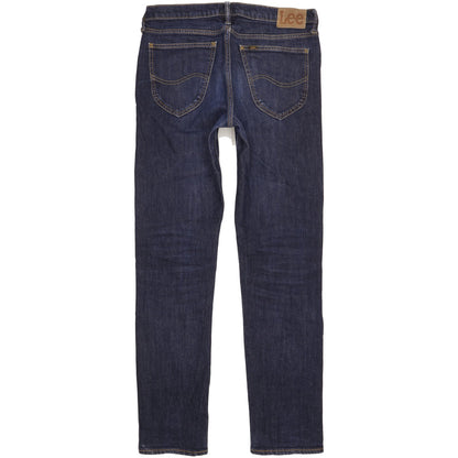 Lee Daren Men Blue Straight Slim Stretch Jeans W32 L34