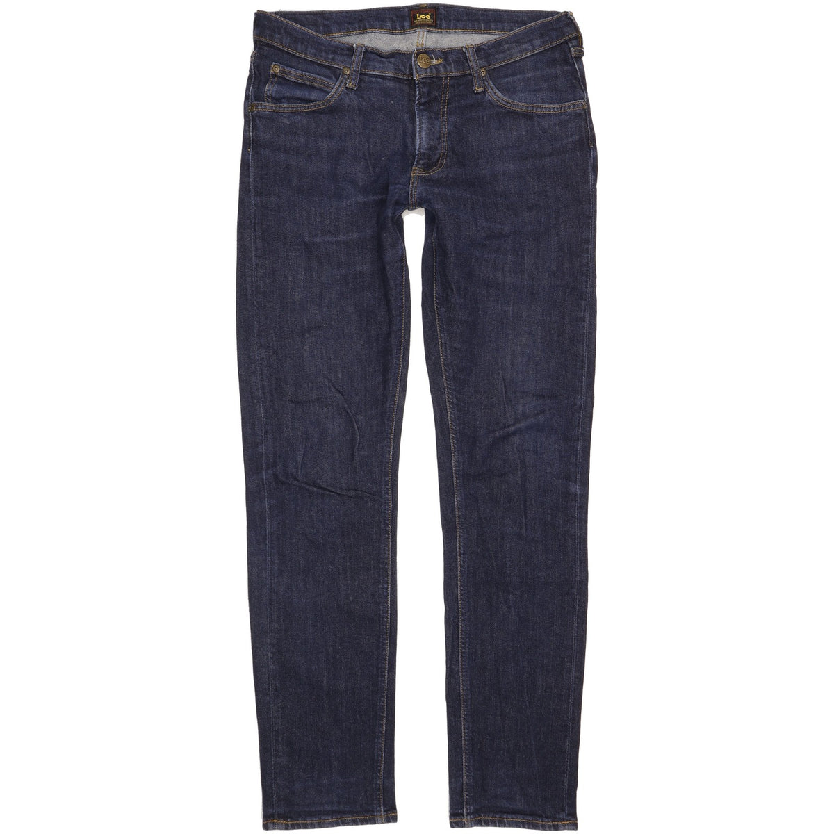 Lee Daren Men Blue Straight Slim Stretch Jeans W32 L34