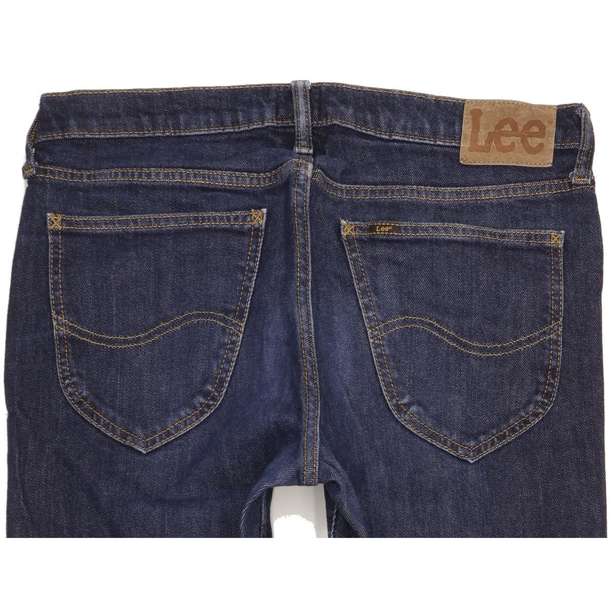 Lee Daren Men Blue Straight Slim Stretch Jeans W32 L34