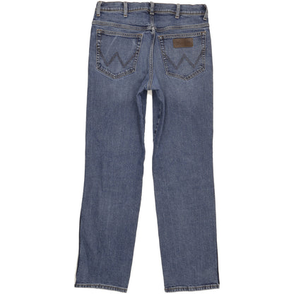 Wrangler Texas Men Blue Straight Regular Stretch Jeans W34 L31