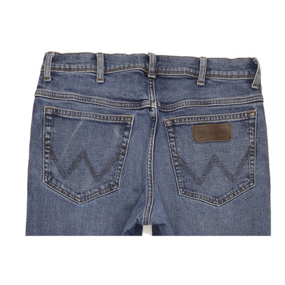 Wrangler Texas Men Blue Straight Regular Stretch Jeans W34 L31