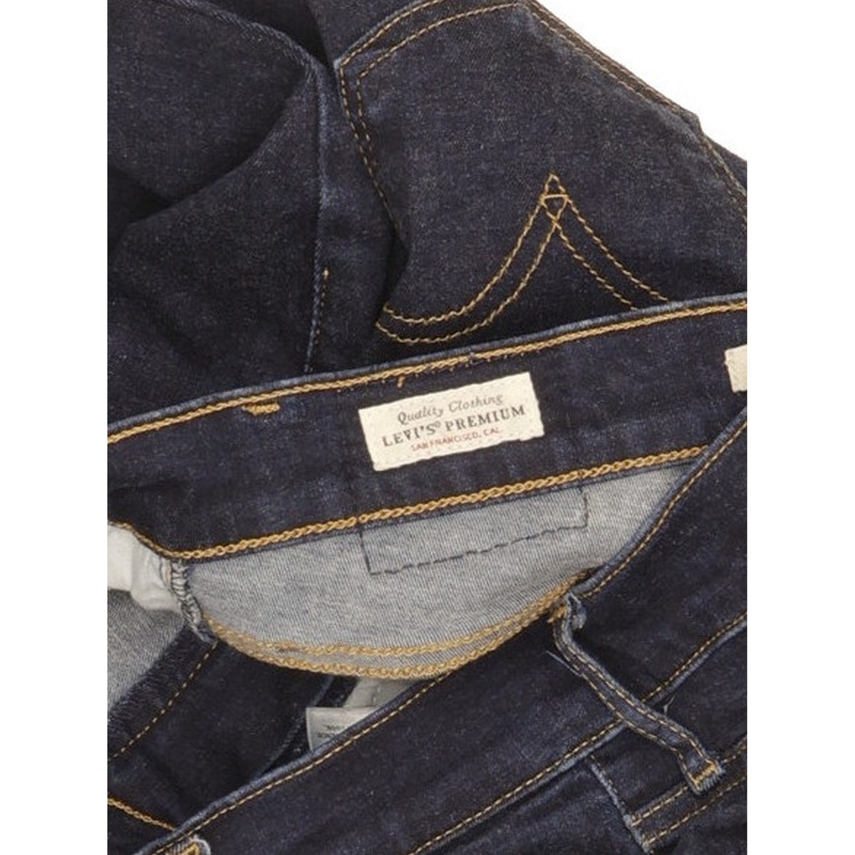 Levi's Mile Blue Skinny Slim Stretch Jeans High Waisted W27 L28