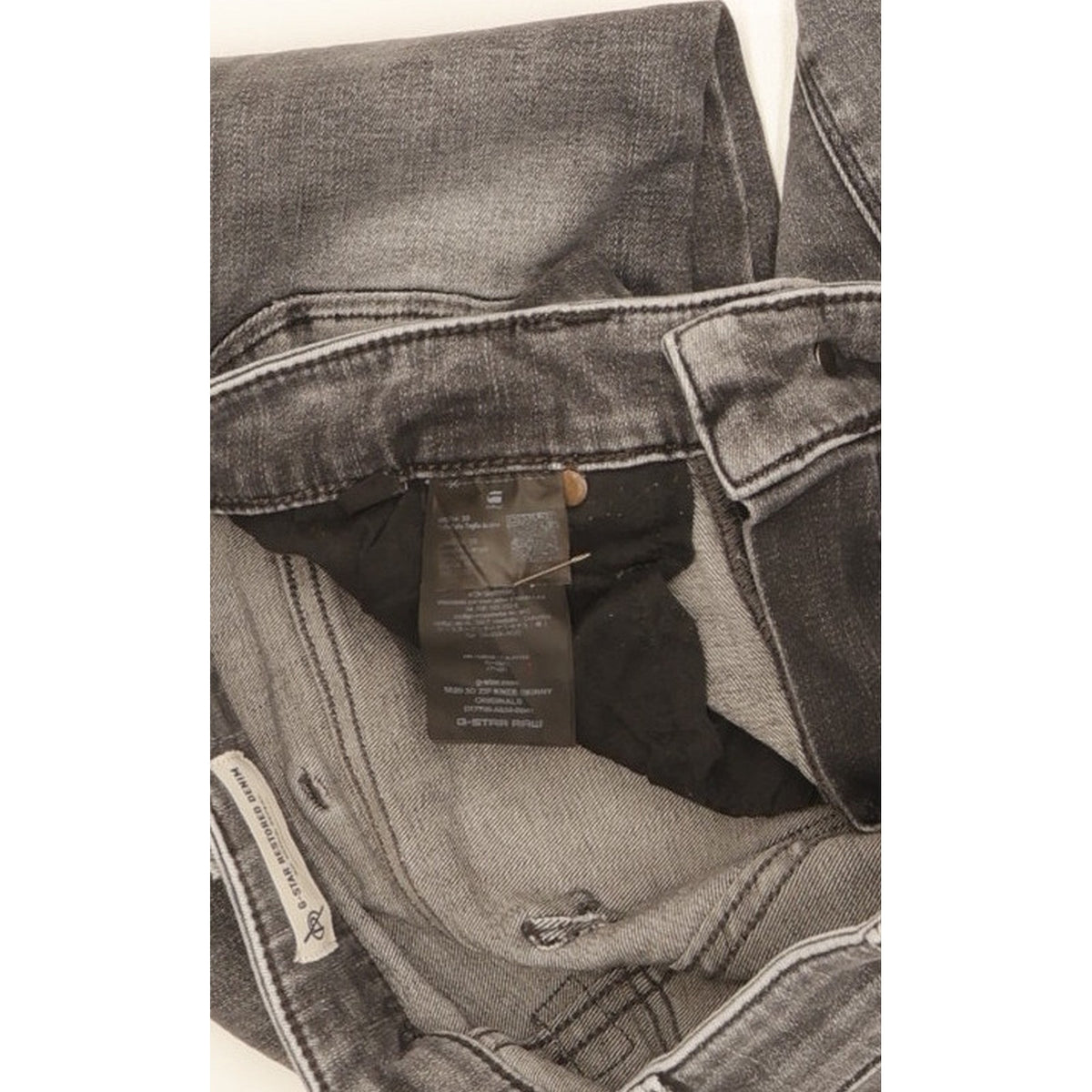 G-Star 5620 3D Men Grey Skinny Slim Stretch Jeans W30 L30