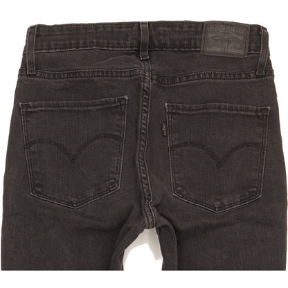 Levi's 721 Women Black Skinny Slim Stretch Jeans W27 L30