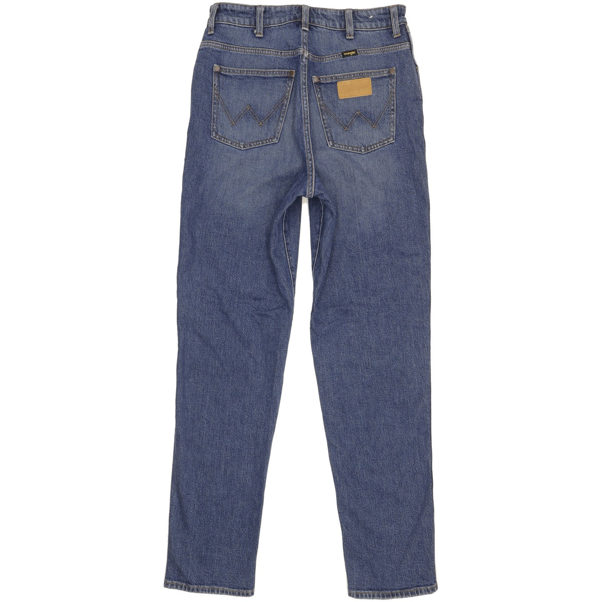 Wrangler Blue Straight Slim Mom Stretch Jeans High Waisted W29 L34