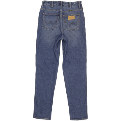 Wrangler Blue Straight Slim Mom Stretch Jeans High Waisted W29 L34