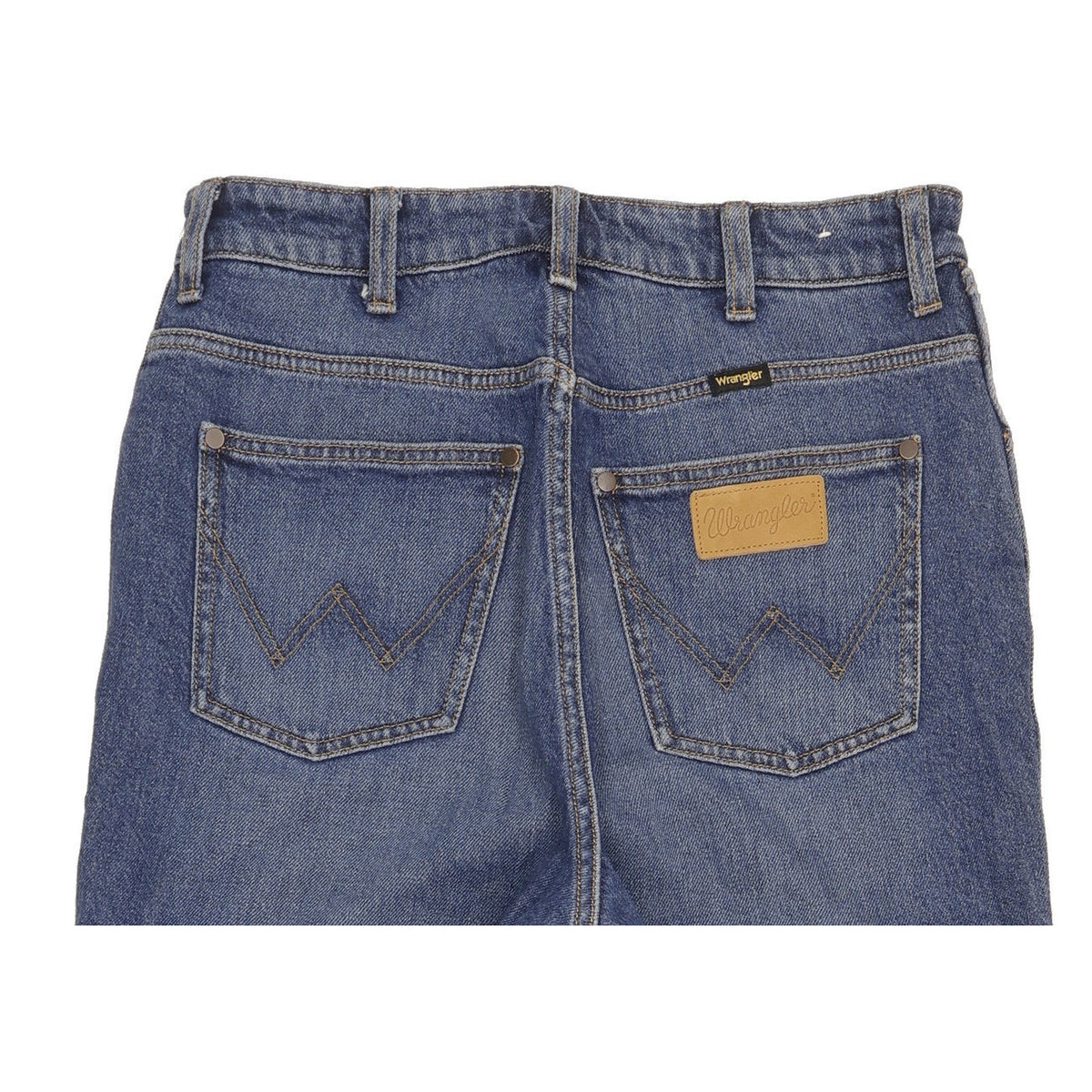 Wrangler Blue Straight Slim Mom Stretch Jeans High Waisted W29 L34
