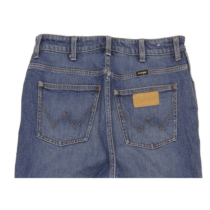 Wrangler Blue Straight Slim Mom Stretch Jeans High Waisted W29 L34