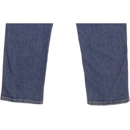 Wrangler Blue Straight Slim Mom Stretch Jeans High Waisted W29 L34