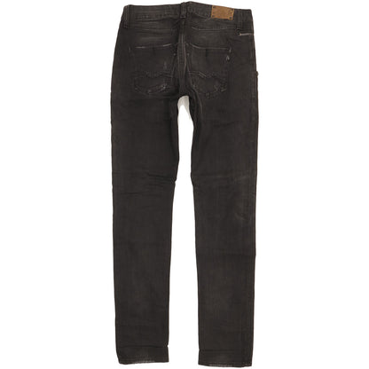 Replay Men Black Straight Slim Stretch Jeans W27 L32