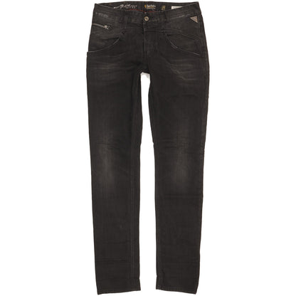 Replay Men Black Straight Slim Stretch Jeans W27 L32