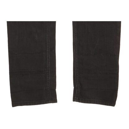 Replay Men Black Straight Slim Stretch Jeans W27 L32