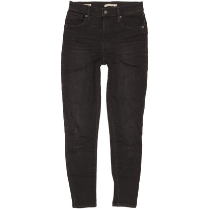 Levi's Mile Black Skinny Slim Stretch Jeans High Waisted W29 L30