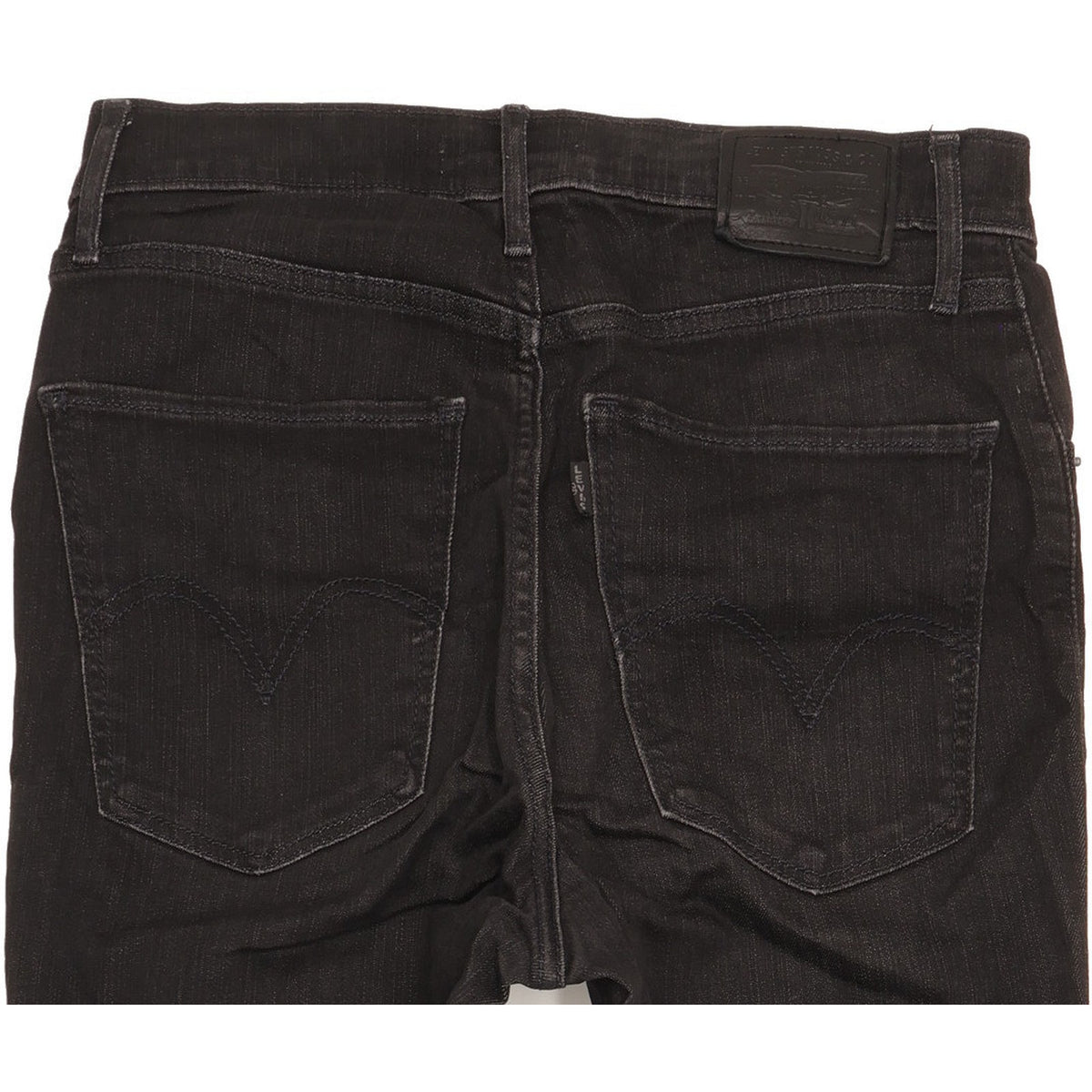 Levi's Mile Black Skinny Slim Stretch Jeans High Waisted W29 L30