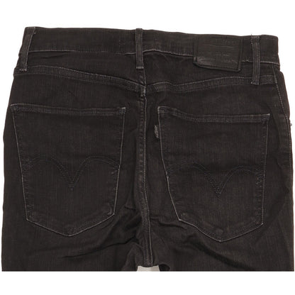Levi's Mile Black Skinny Slim Stretch Jeans High Waisted W29 L30